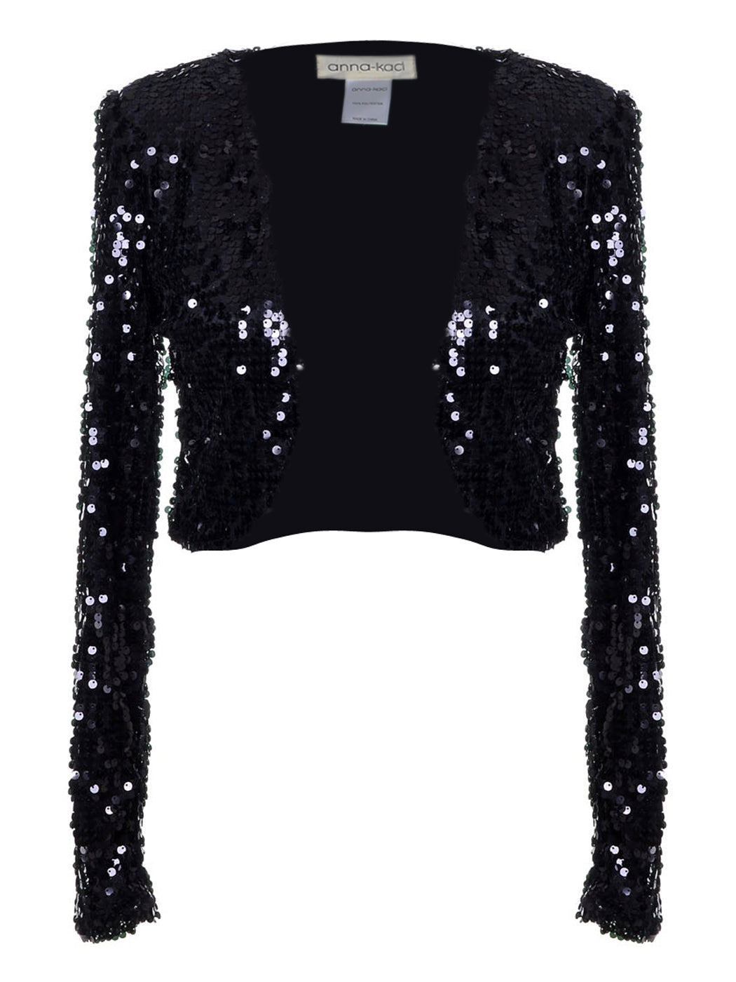 Bolero deslumbrante con lentejuelas