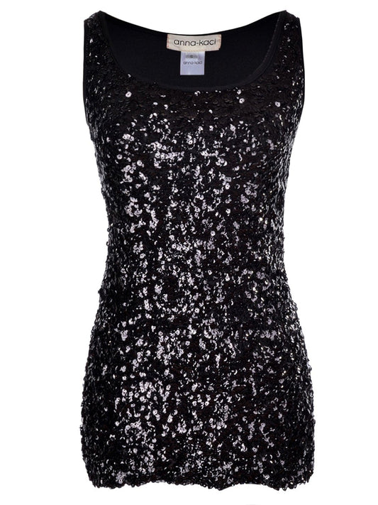 Sparkle and Shine Sleeveless Top