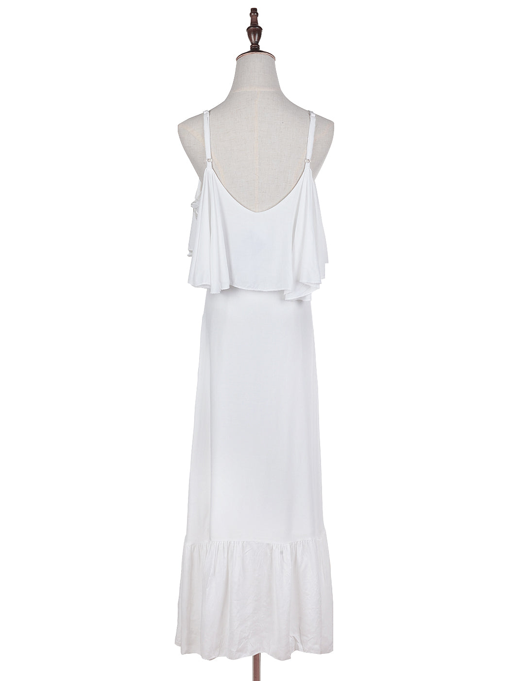 Breezy Spaghetti Strap Layer Maxi Dress