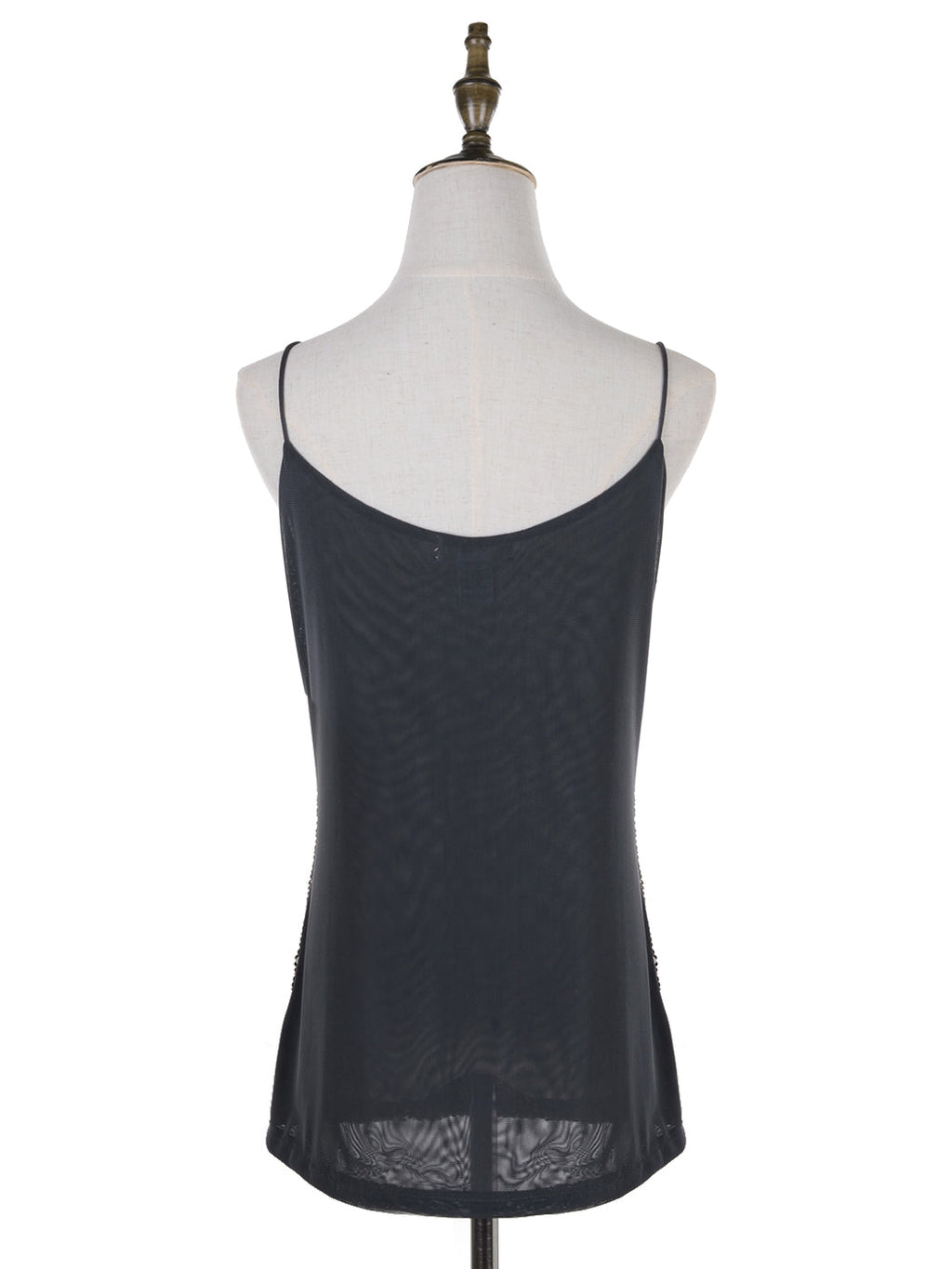 Matte Sequin Python Print Camisole Top