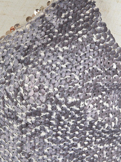 Matte Sequin Python Print Camisole Top