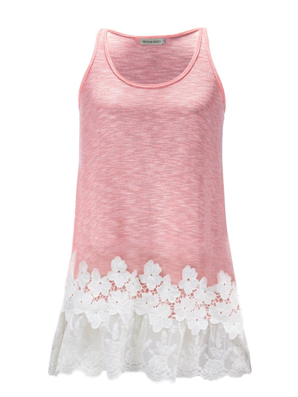 Túnica sin mangas bordada Catalina
