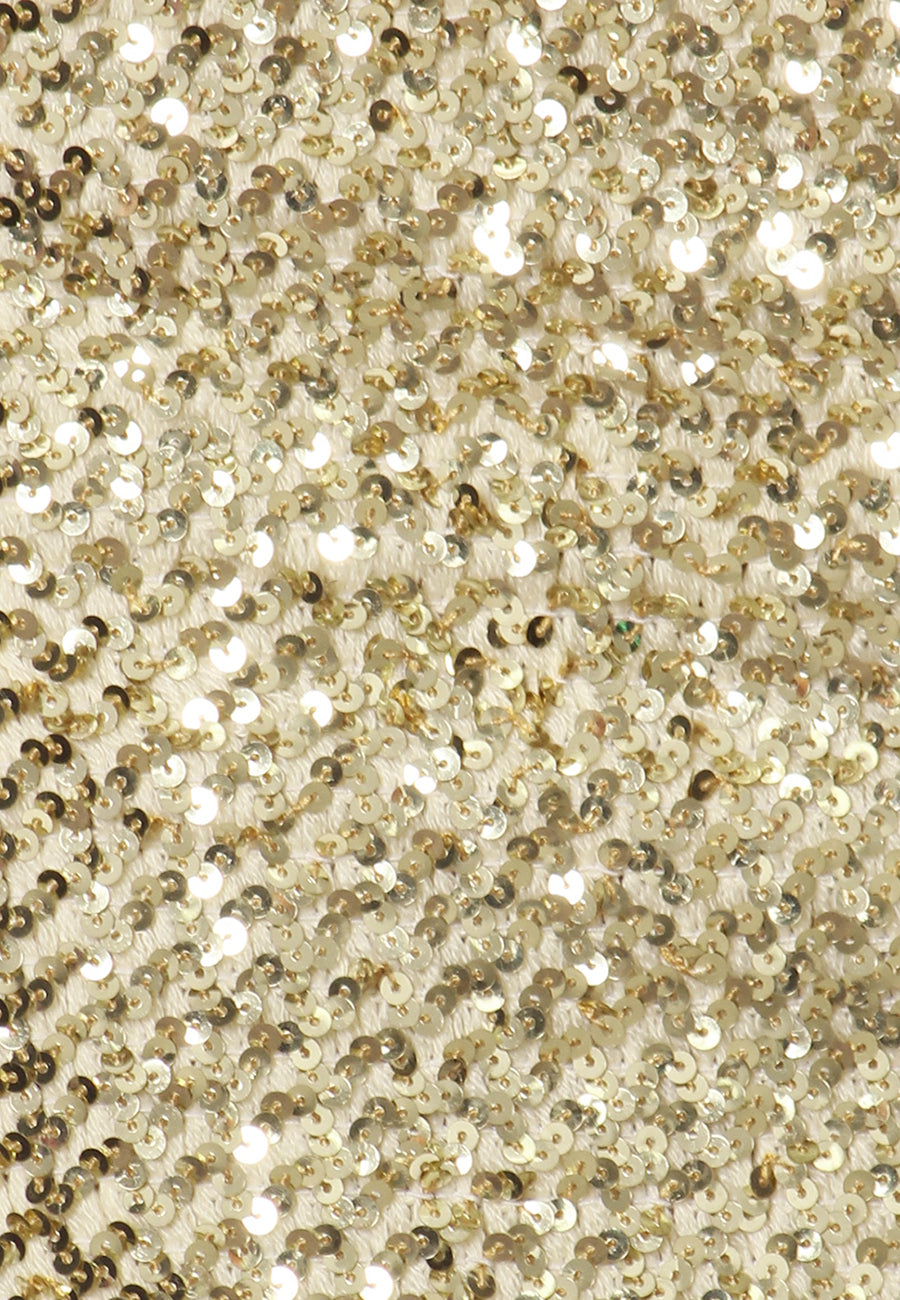 Minifalda tubo elástica con lentejuelas brillantes y elegante para mujer de Anna-Kaci Vegas Night Out