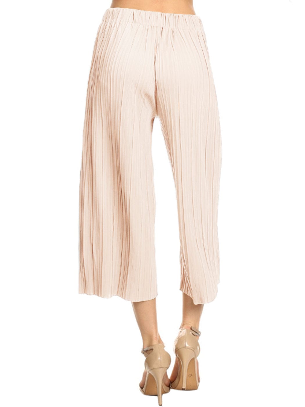 Modal Wide-Leg Palazzo Pants, Elastic Waist Lounge Pants