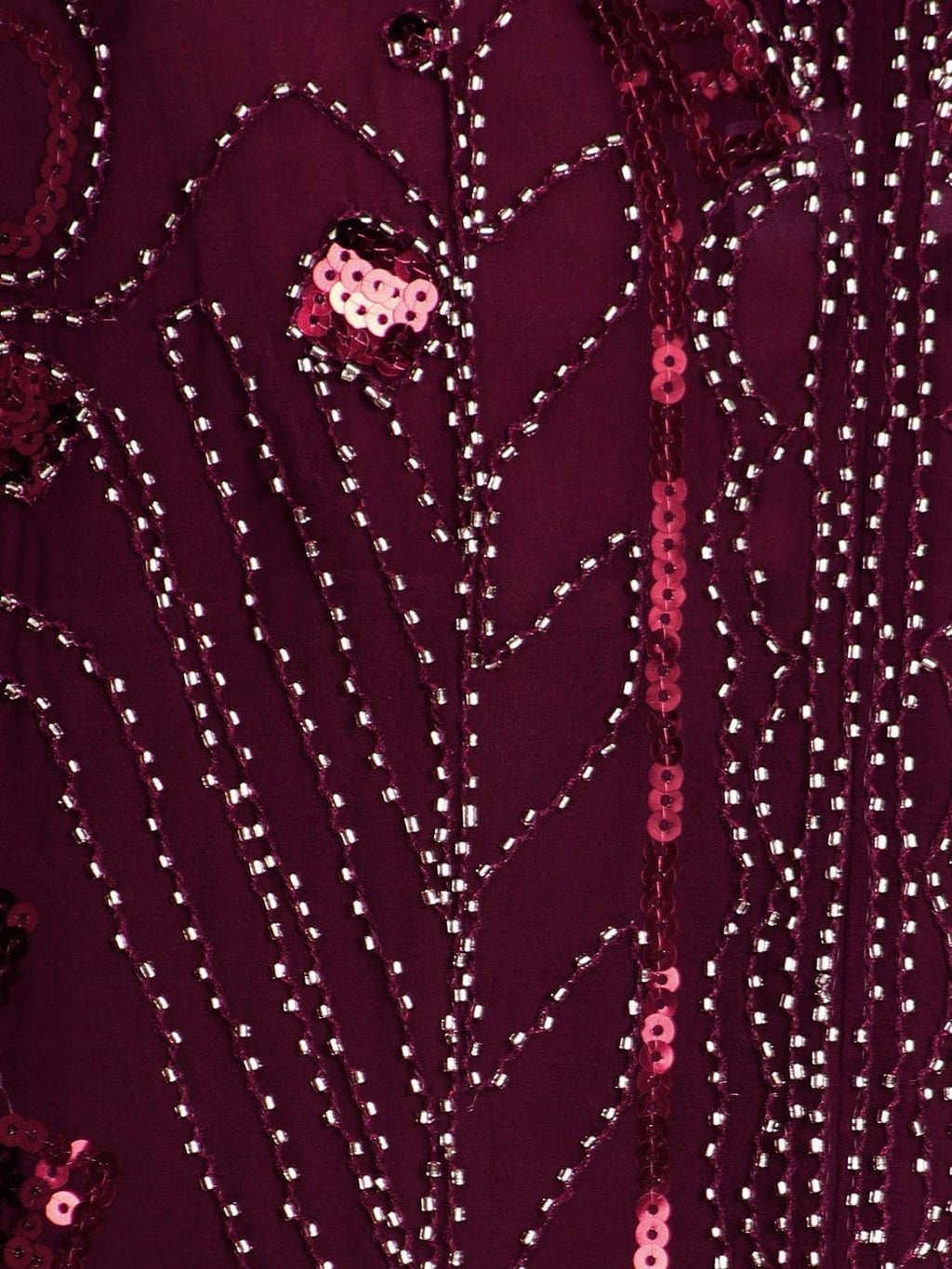 Anna-Kaci Womens Oversize Hand Beaded Fringed Sequin Evening Shawl Wrap