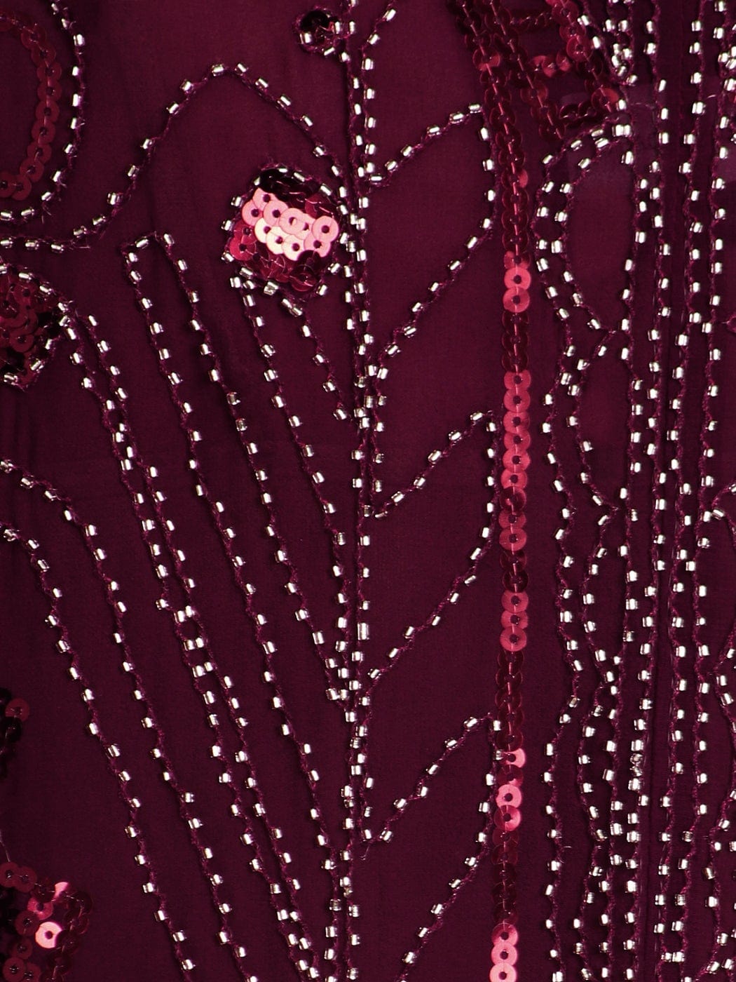 Anna-Kaci Womens Oversize Hand Beaded Fringed Sequin Evening Shawl Wrap