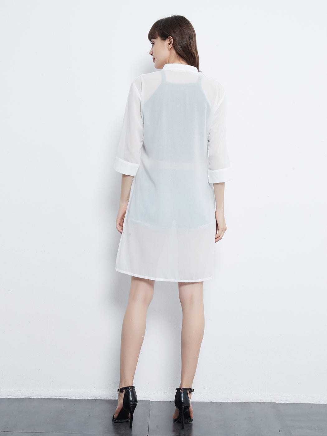 sheer-blouse-rules  Sheer clothing, Sheer white blouse, Chiffon dress