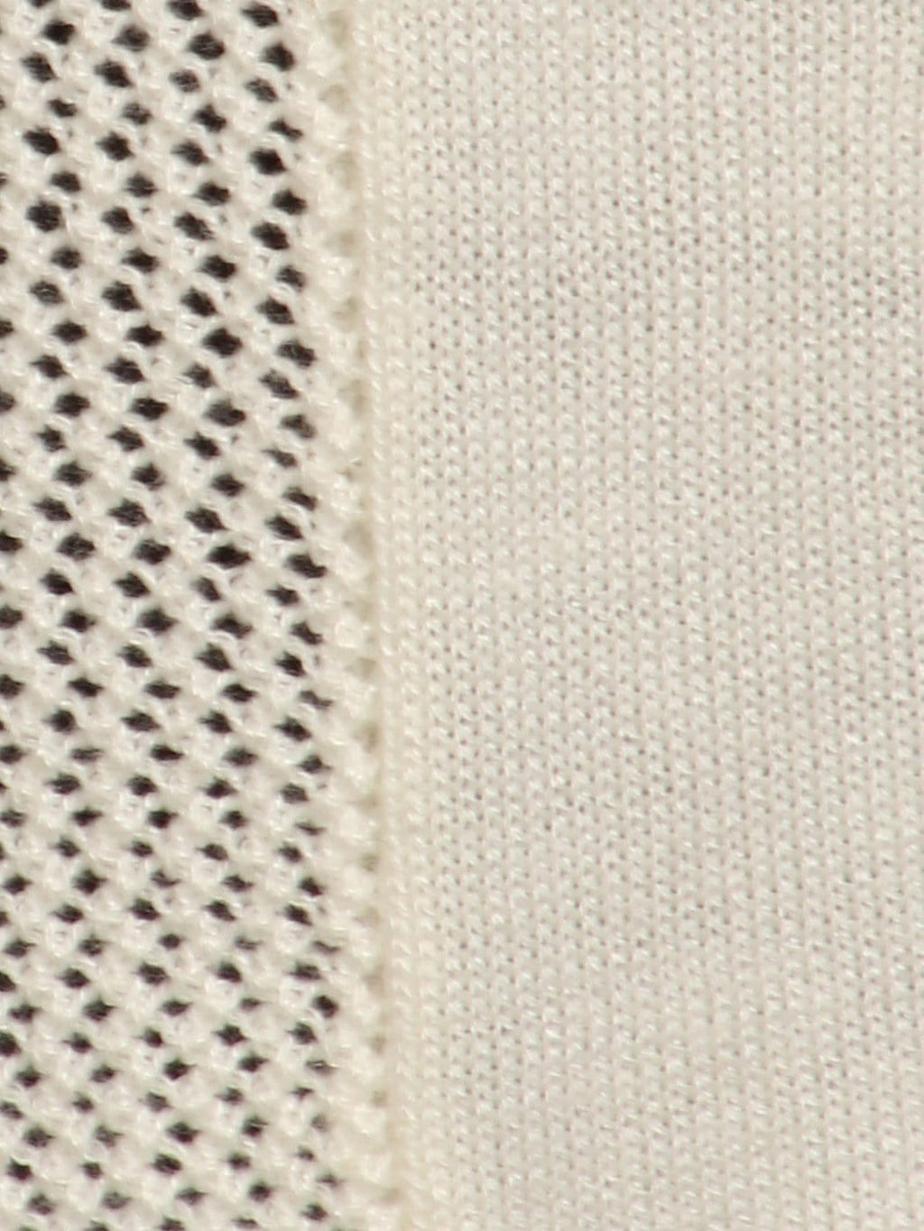 Cárdigan informal con panel frontal de malla