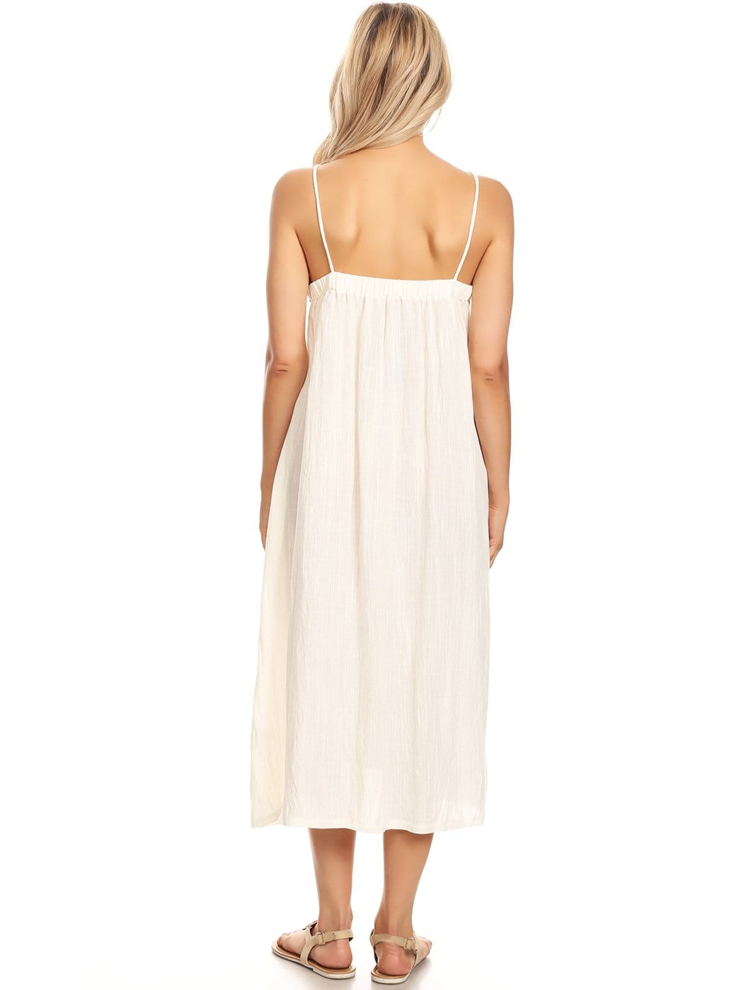Traje de baño largo estilo bohemio estilo caftán informal Anna-Kaci