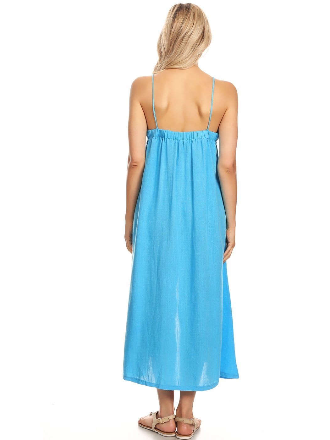 Traje de baño largo estilo bohemio estilo caftán informal Anna-Kaci