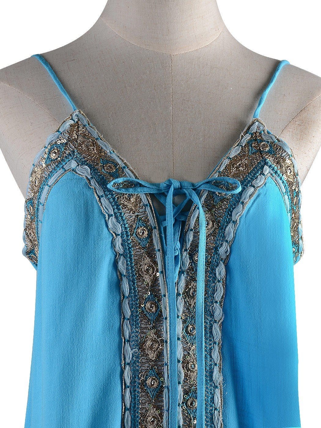 Traje de baño largo estilo bohemio estilo caftán informal Anna-Kaci