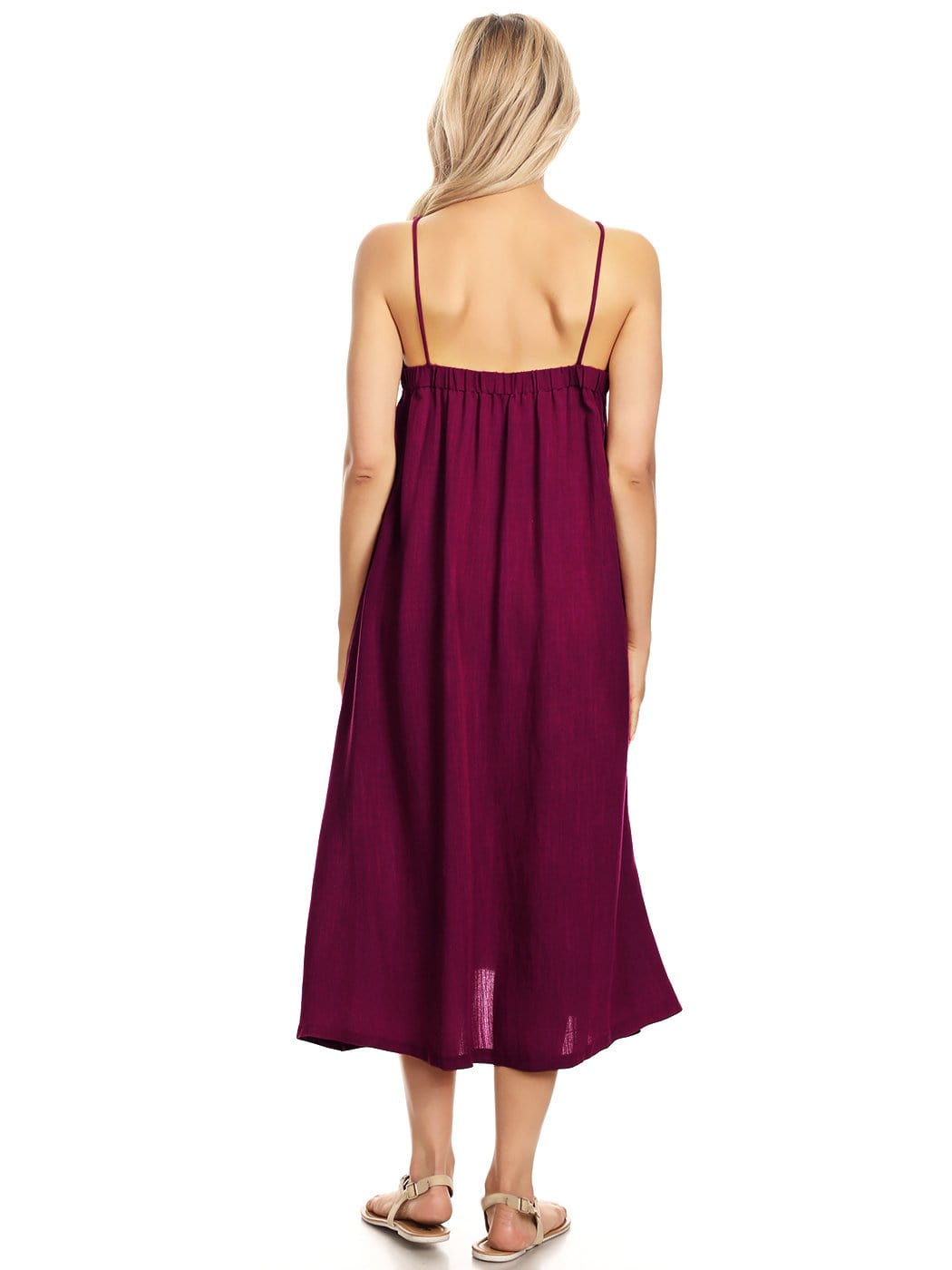 Traje de baño largo estilo bohemio estilo caftán informal Anna-Kaci