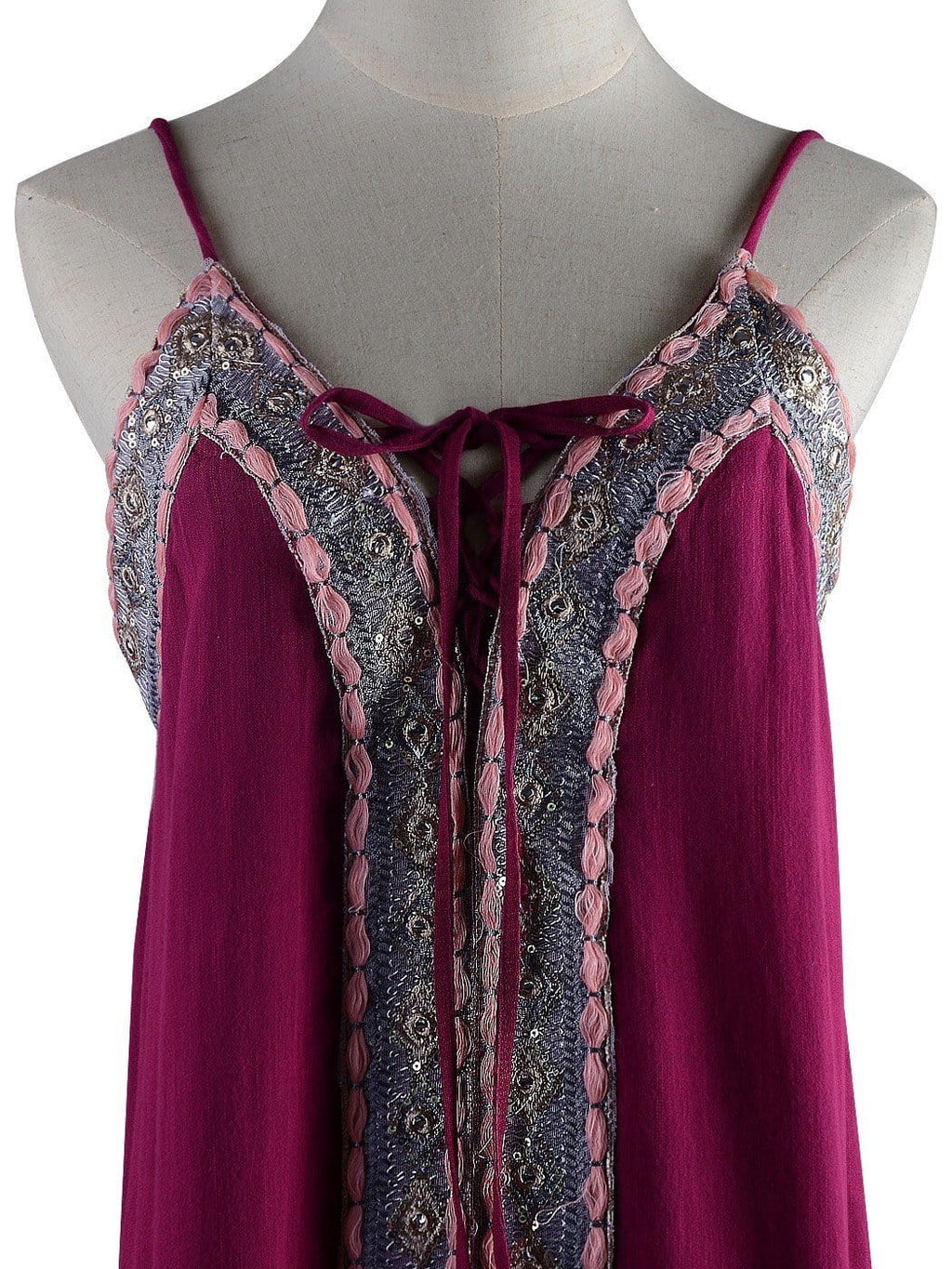 Traje de baño largo estilo bohemio estilo caftán informal Anna-Kaci