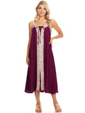 Traje de baño largo estilo bohemio estilo caftán informal Anna-Kaci