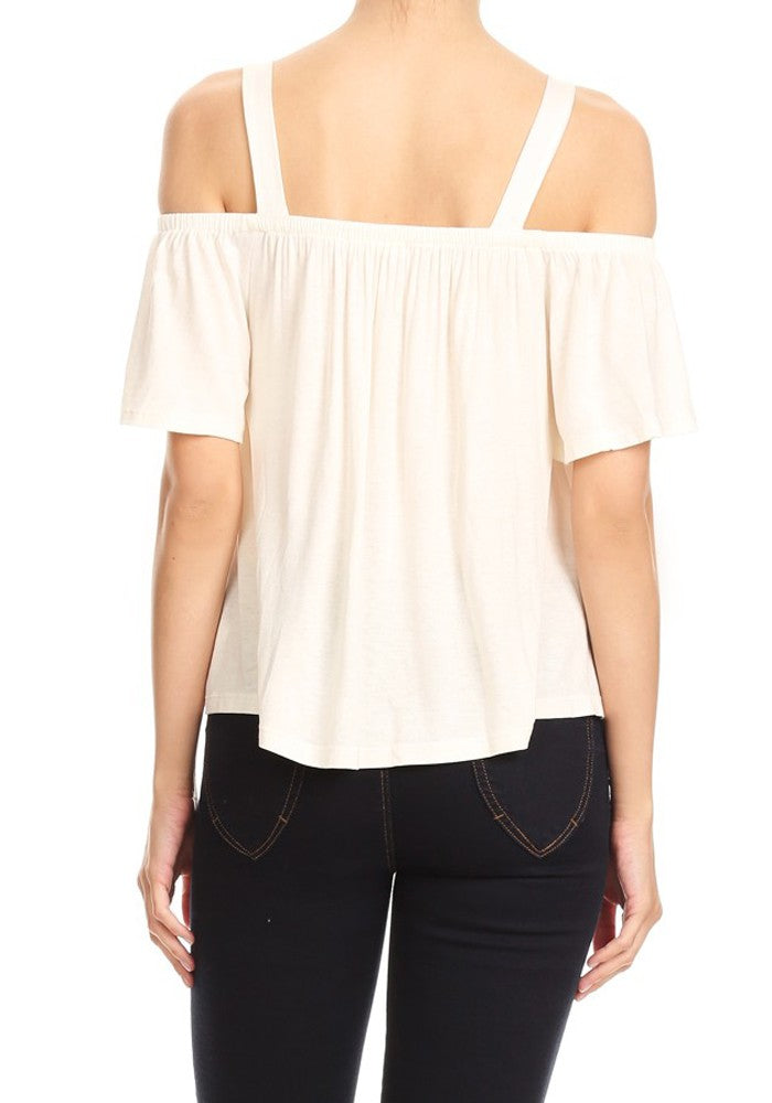 In Bloom Off Shoulder Blouse