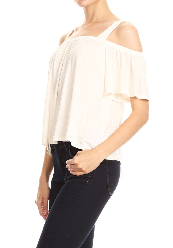 In Bloom Off Shoulder Blouse