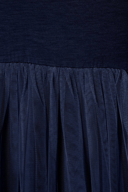 Camisola con tirantes finos y falda de tul para mujer, vestido de bailarina