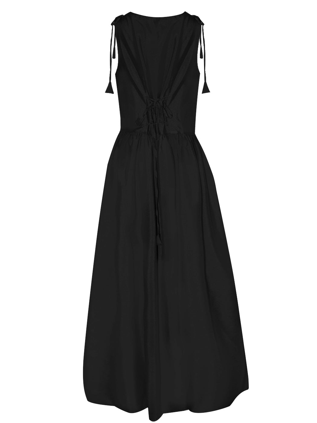 Vestido medieval irlandés con hombros descubiertos para mujer de Anna-Kaci