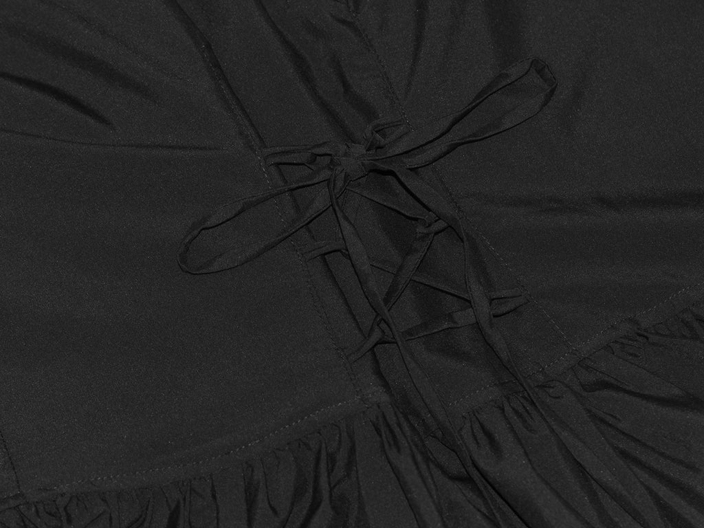 Vestido medieval irlandés con hombros descubiertos para mujer de Anna-Kaci