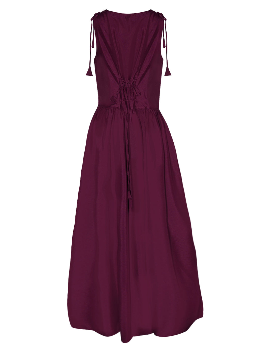 Vestido medieval irlandés con hombros descubiertos para mujer de Anna-Kaci