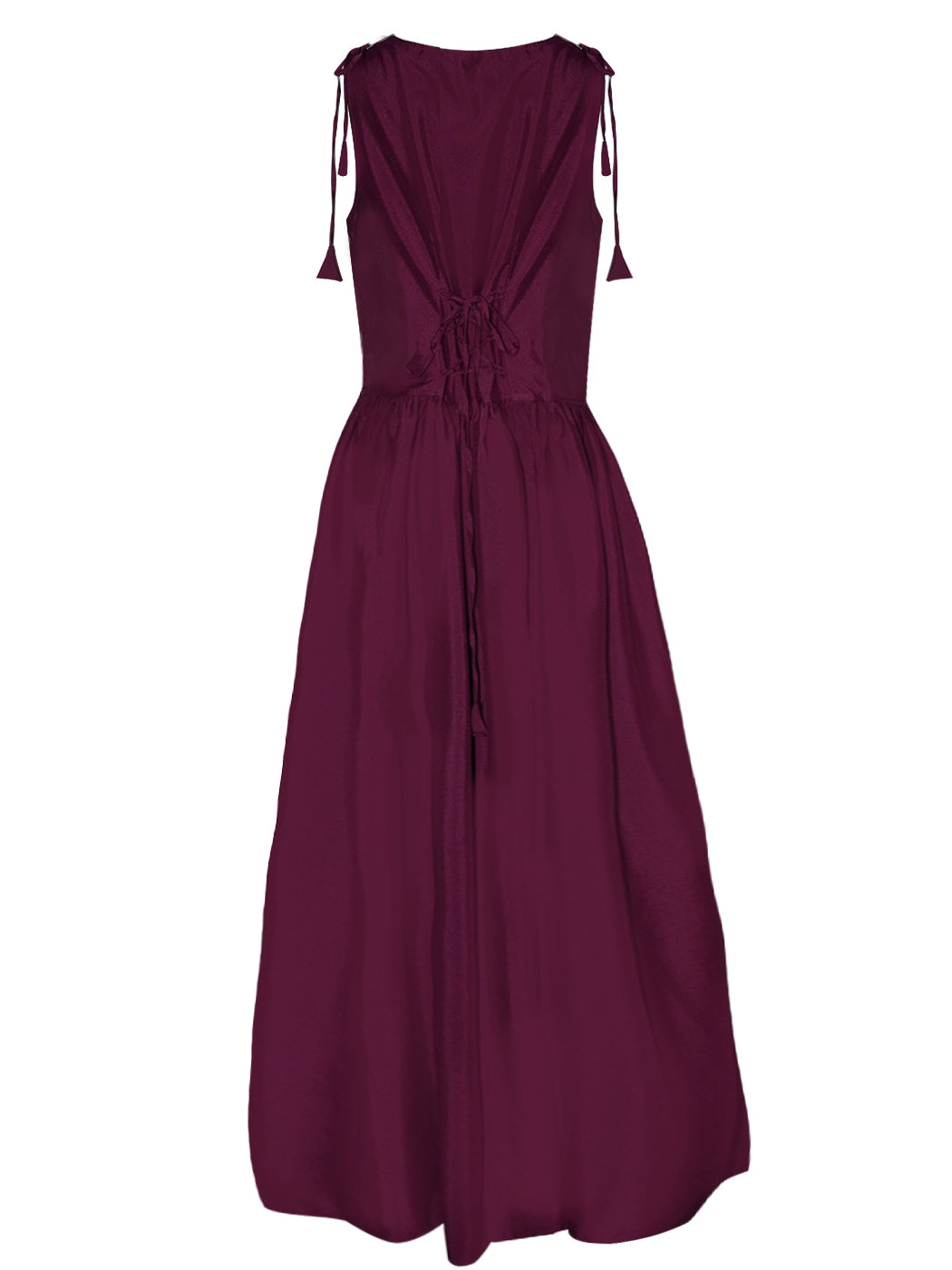 Vestido medieval irlandés con hombros descubiertos para mujer de Anna-Kaci