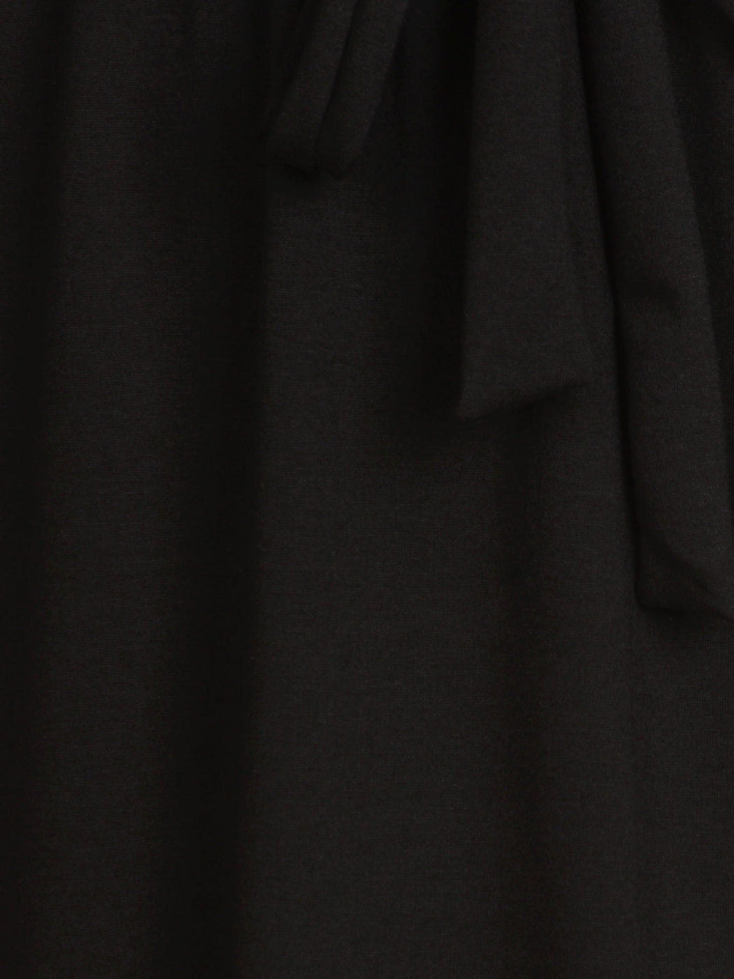 Vestido midi con abertura y mangas lisas