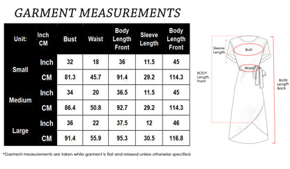 Vestido midi con abertura y mangas lisas