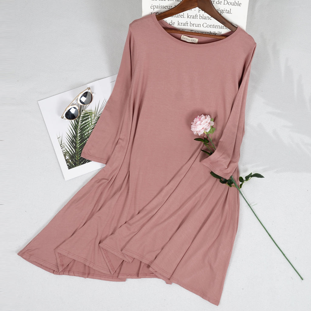 Vestido estilo camiseta con bolsillos Summer Days