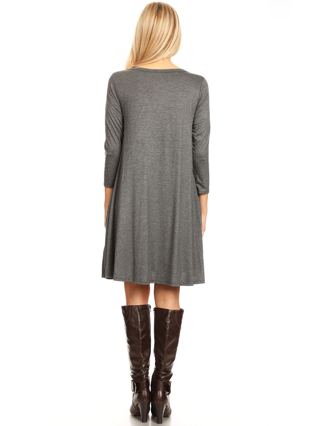 Vestido estilo camiseta con bolsillos Summer Days