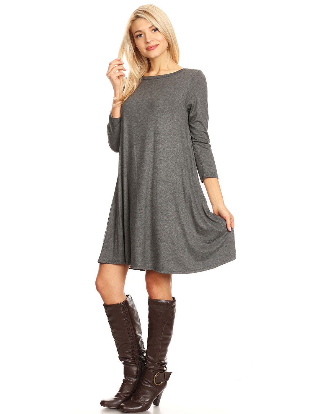 Vestido estilo camiseta con bolsillos Summer Days