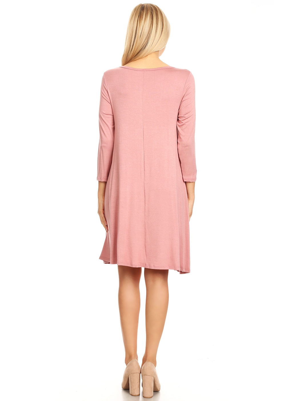 Vestido estilo camiseta con bolsillos Summer Days