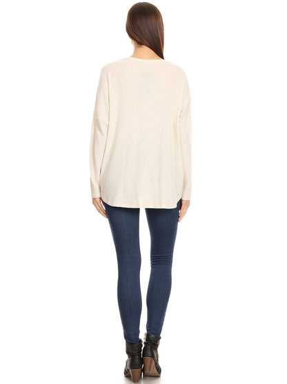 The Perfect Tie Front Thermal Top