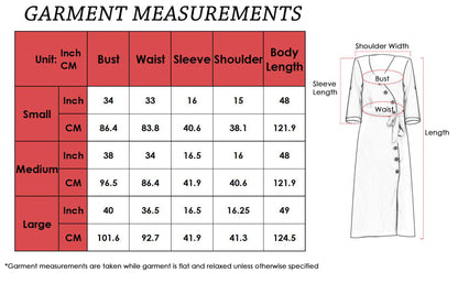 Button Front Belt-Tie Sleeve Dress