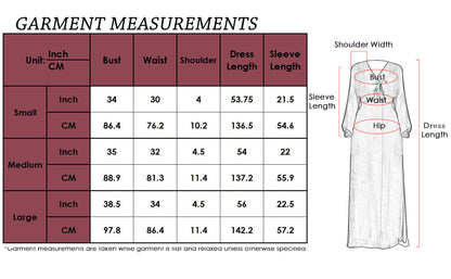 Long Sleeve V-Neck Loose Maxi Dress