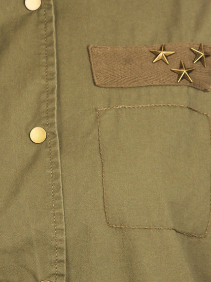 Classic Lightweight Military Drawstring Jacket