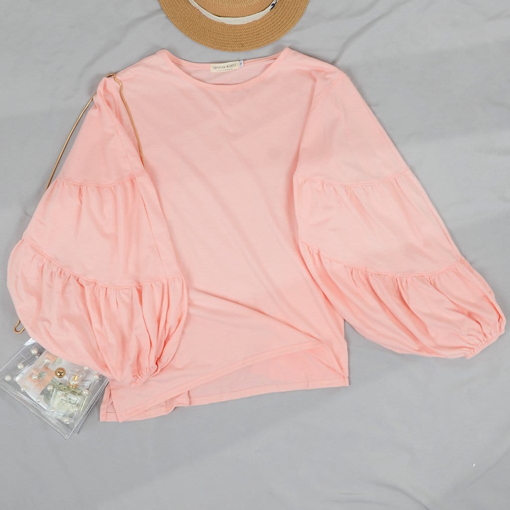 Blusa informal y cómoda de manga larga