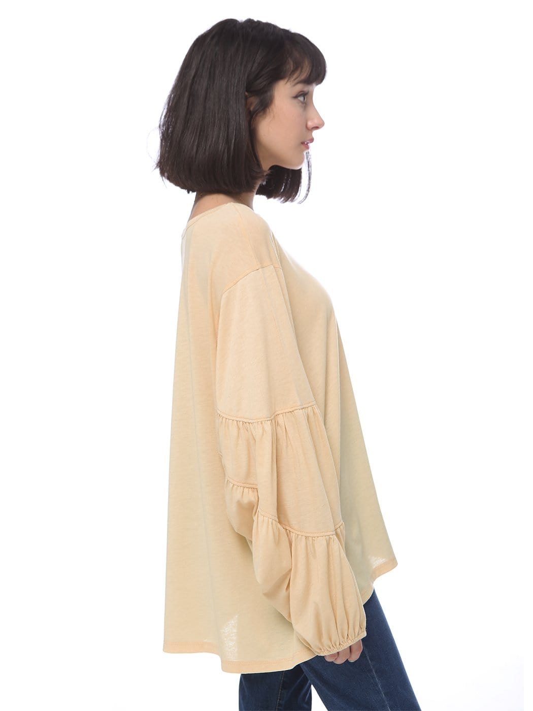 Blusa informal y cómoda de manga larga