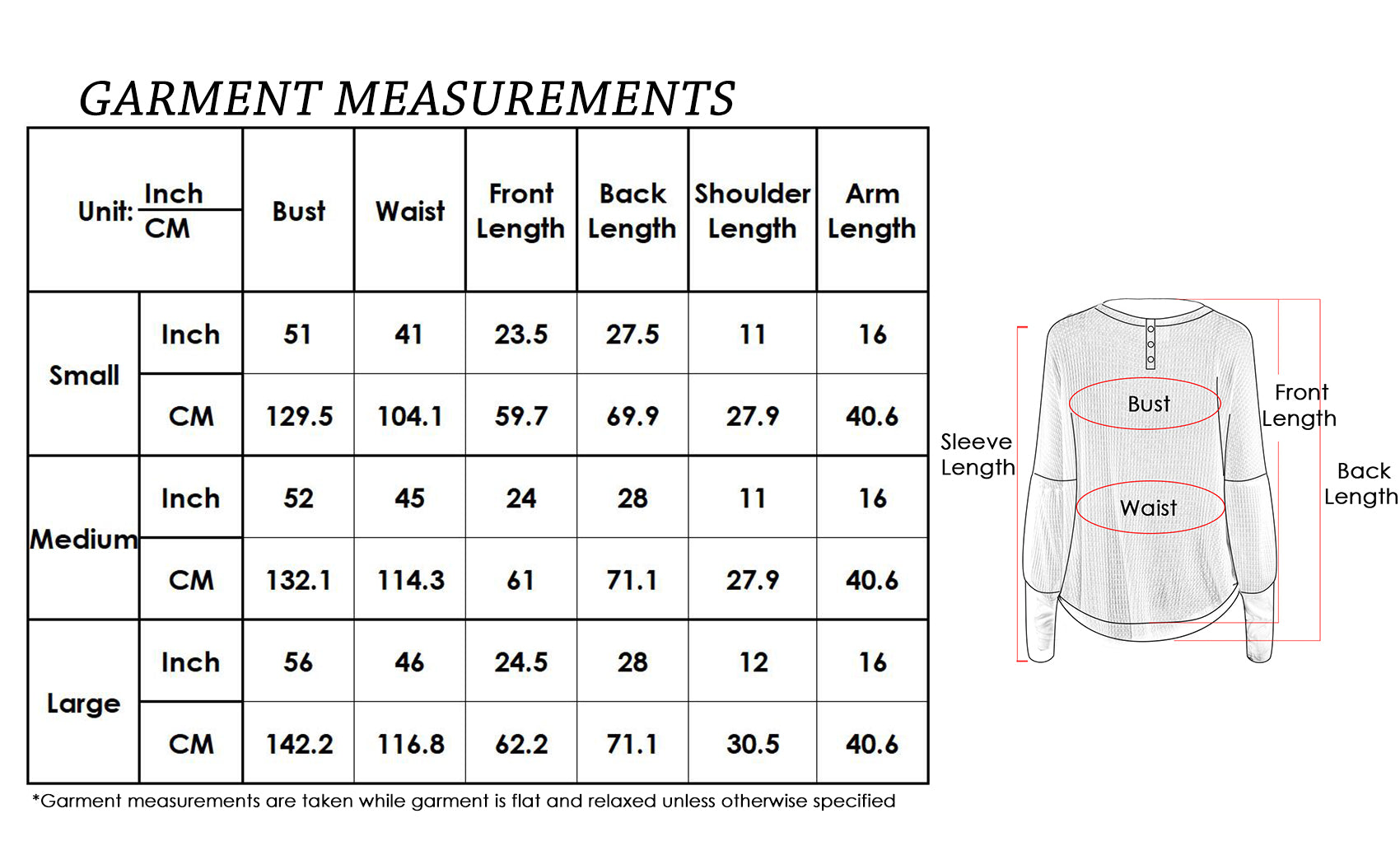 Waffle Button-Up Long Sleeve Shirt