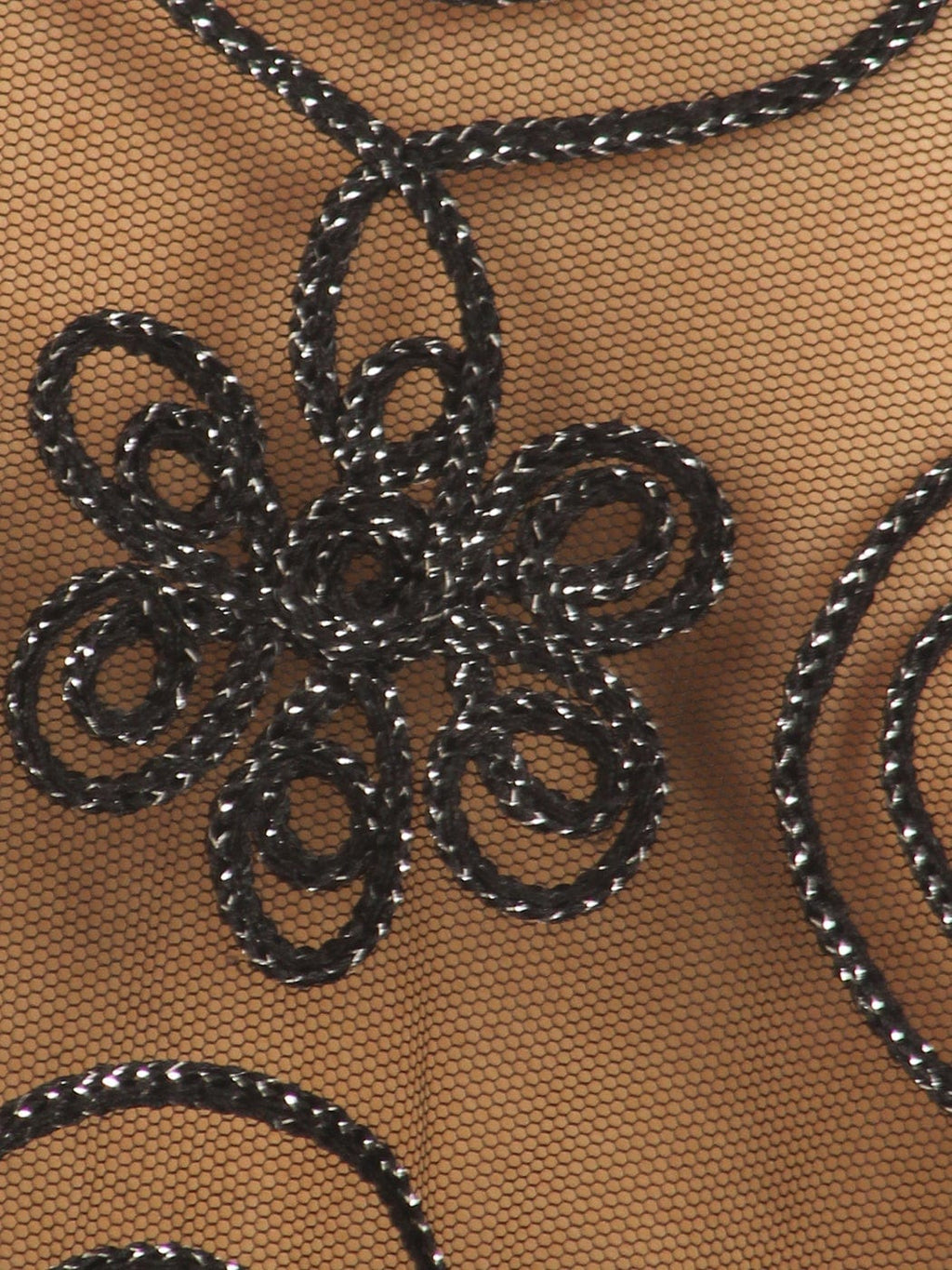 Capa tipo chal con lentejuelas para decoración de noche