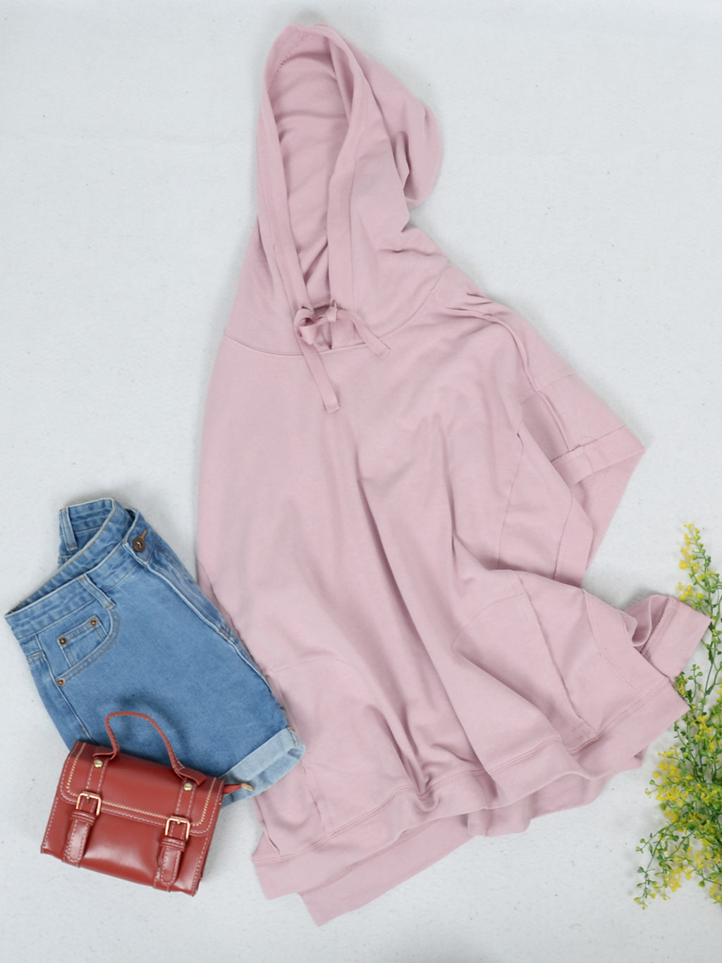Sudadera con capucha de manga corta para novio