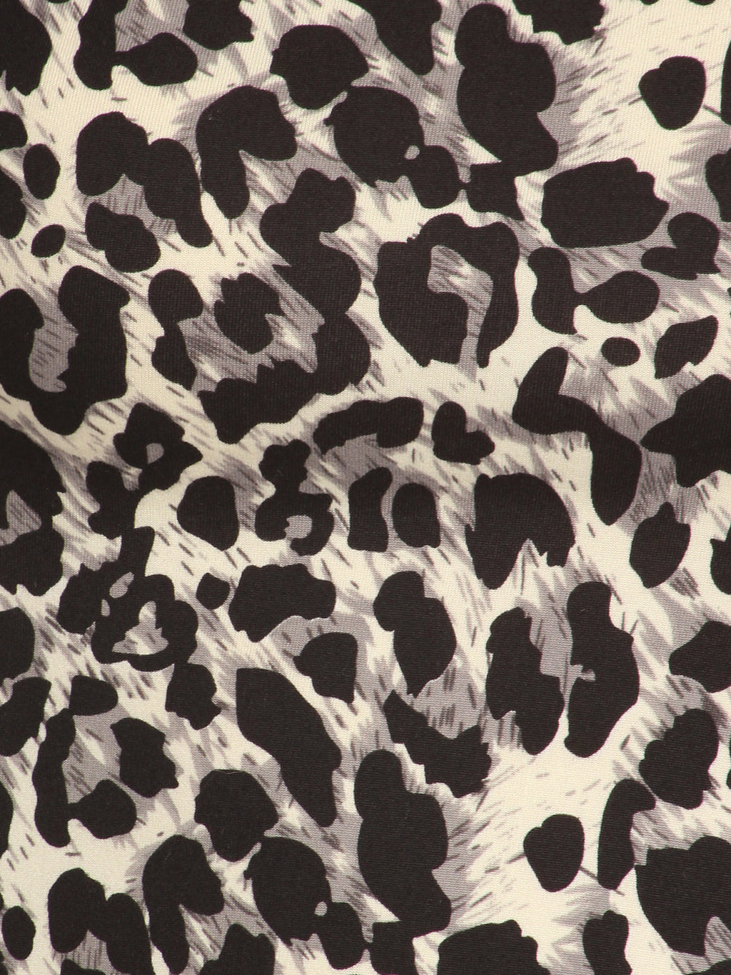 Camiseta de manga larga con estampado de leopardo