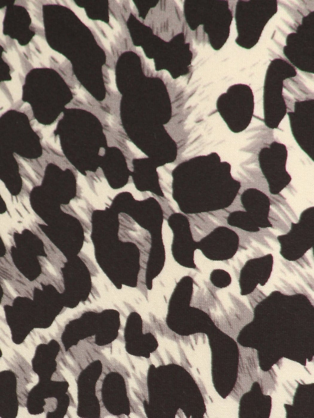 Camiseta sin mangas con cuello en V y estampado de leopardo