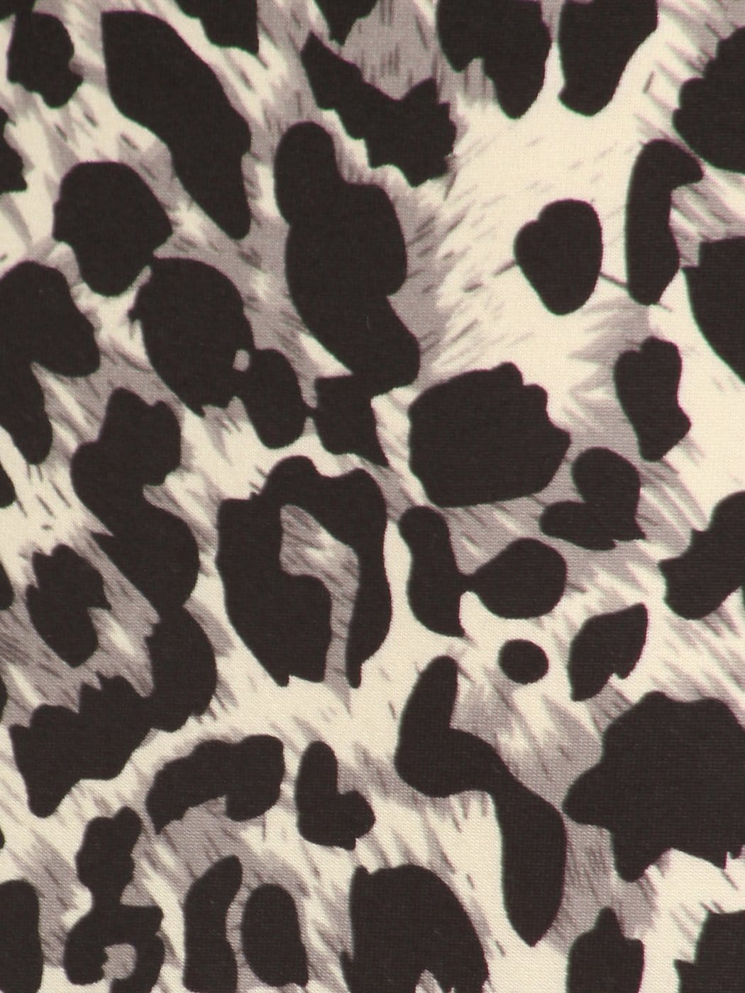 Camiseta sin mangas con cuello en V y estampado de leopardo
