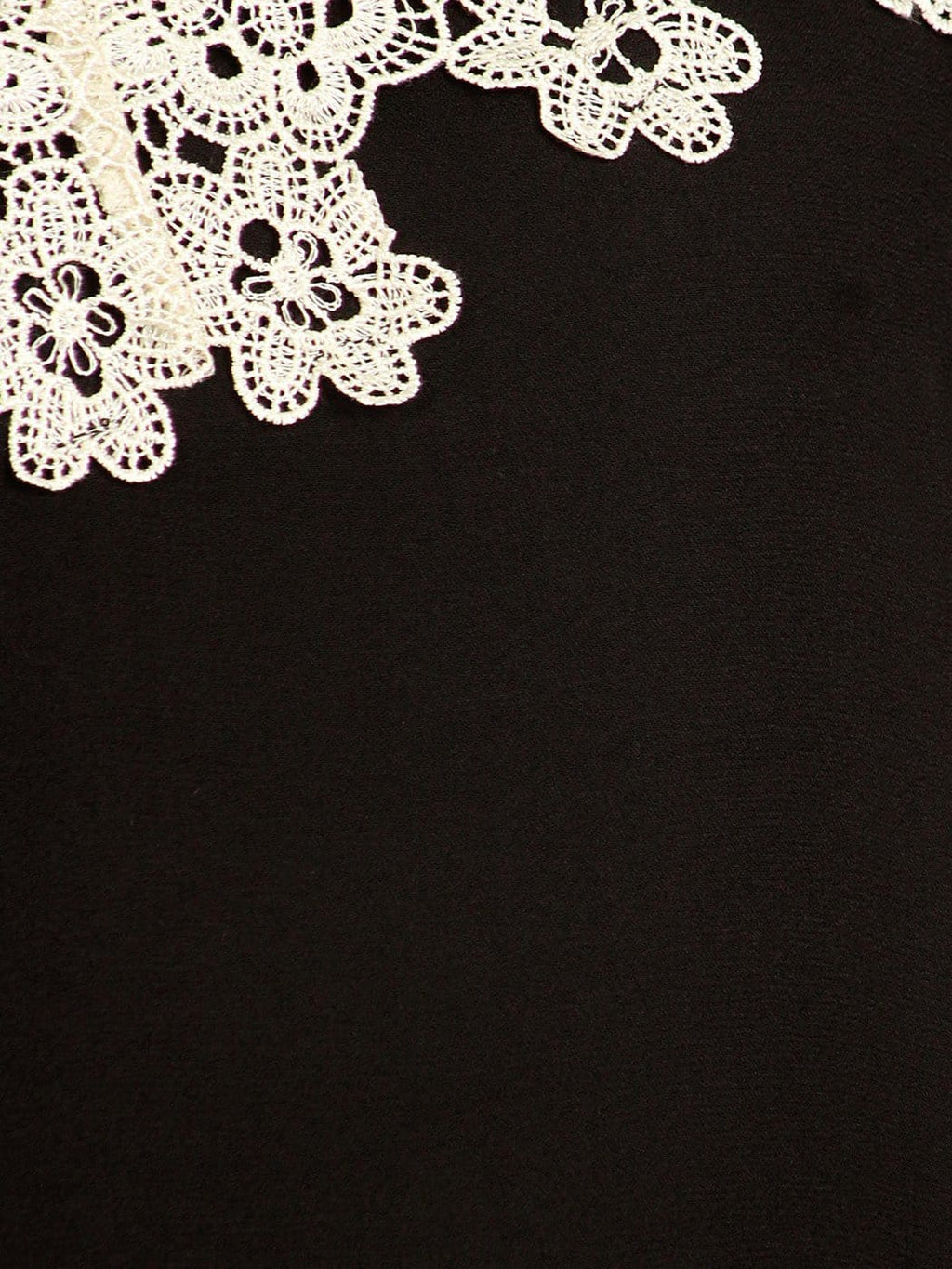 Lace Floral Trim Camisole Top