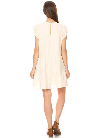 Casual Ruffle Summer Dress