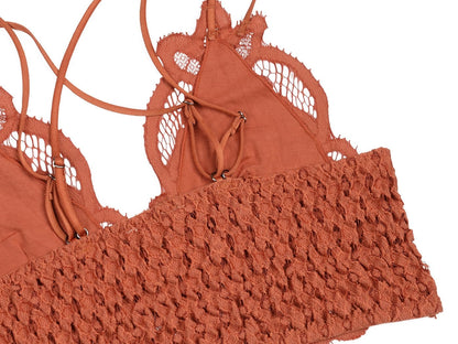 Floral Lace Bralette Crop Top