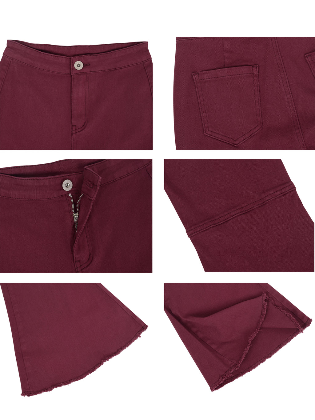 Bell Bottom High Waist Denim Jeans