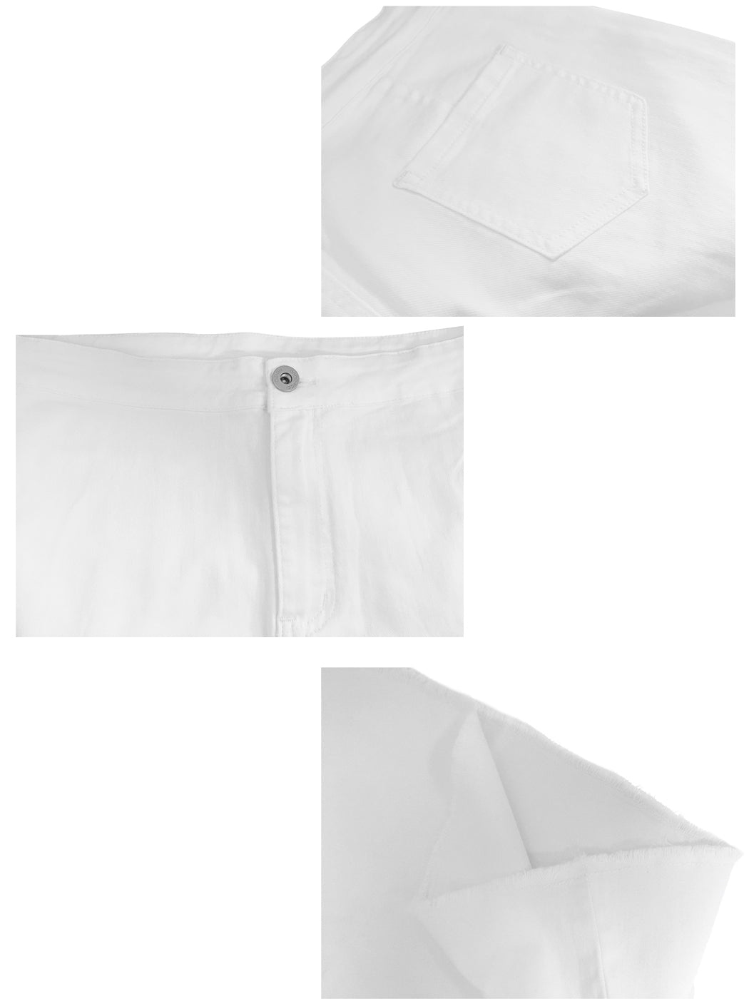 Pantalones vaqueros de cintura alta con campana