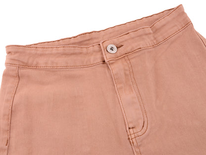 Pantalones vaqueros de cintura alta con campana
