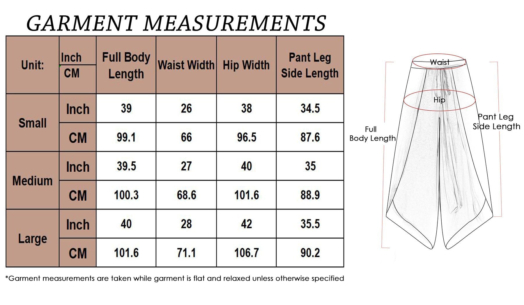Boho High-Waist Split Wide Leg Capri